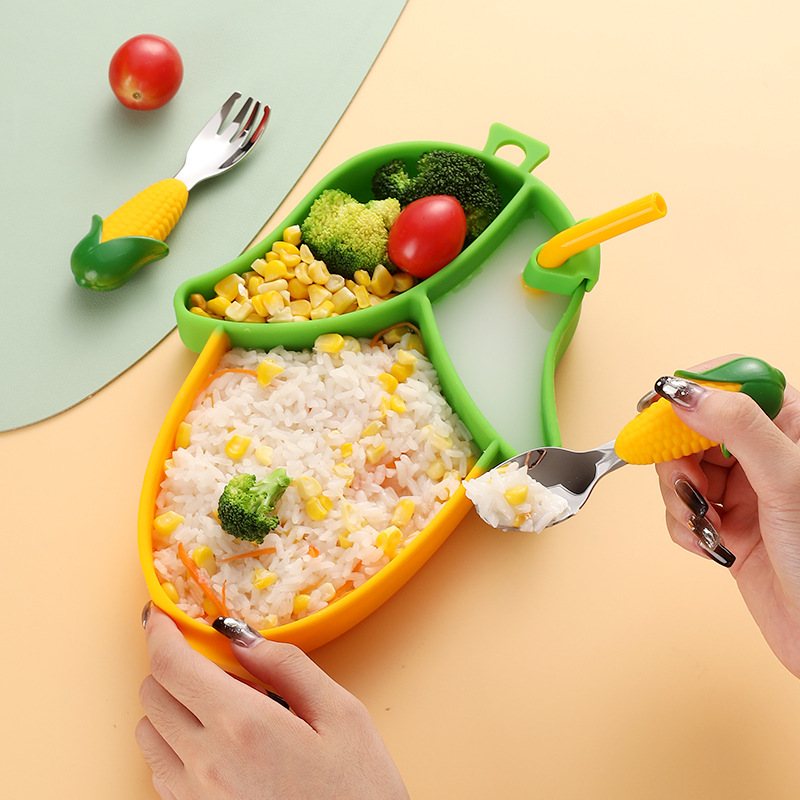 stainless steel children's utensils